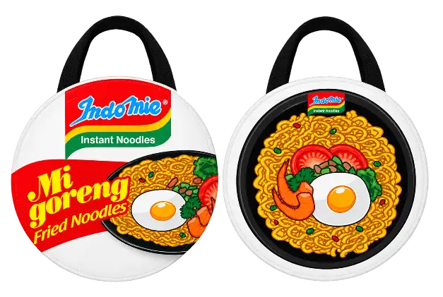 Indomie Round Bag